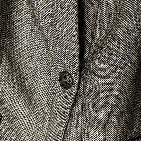 Coldwater Creek Jacket Womens 18 Metallic Embellished Button Up Blazer Coat - Picture 4 of 7